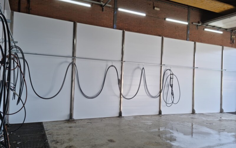 kunststof panelen wasbox