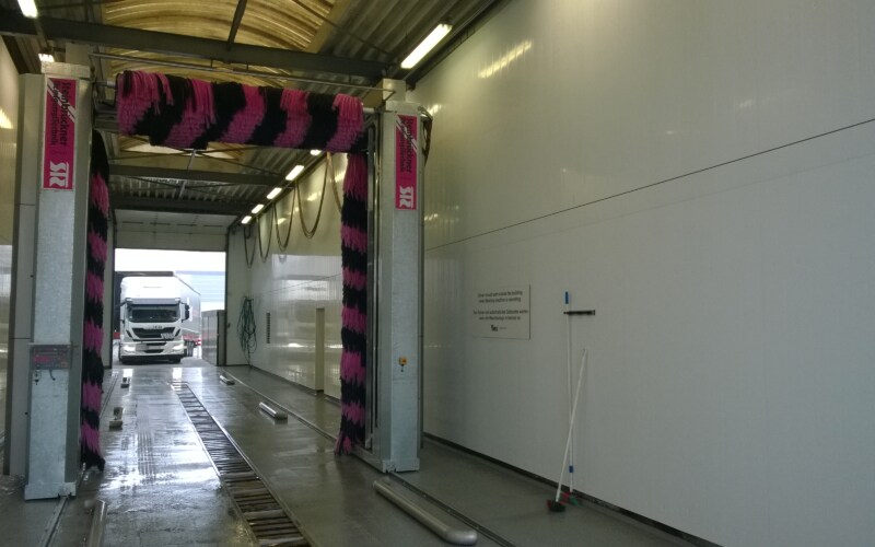 hoge wanden truckwash