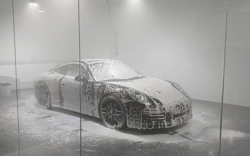 porsche schoonmaken
