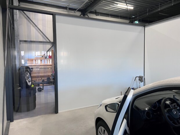 wanden werkplaats