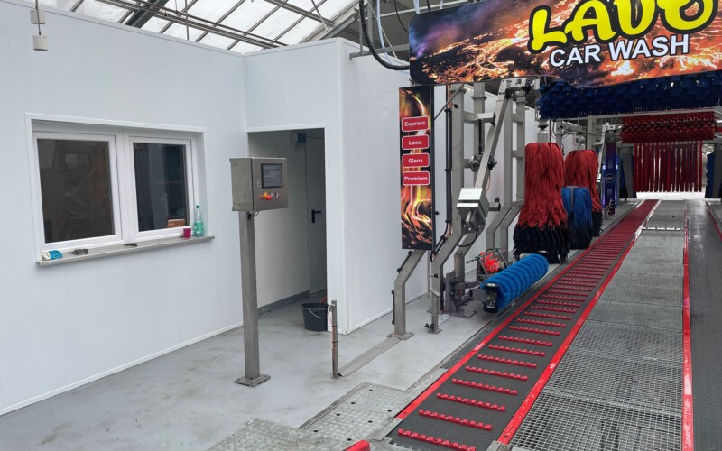 New car wash walls