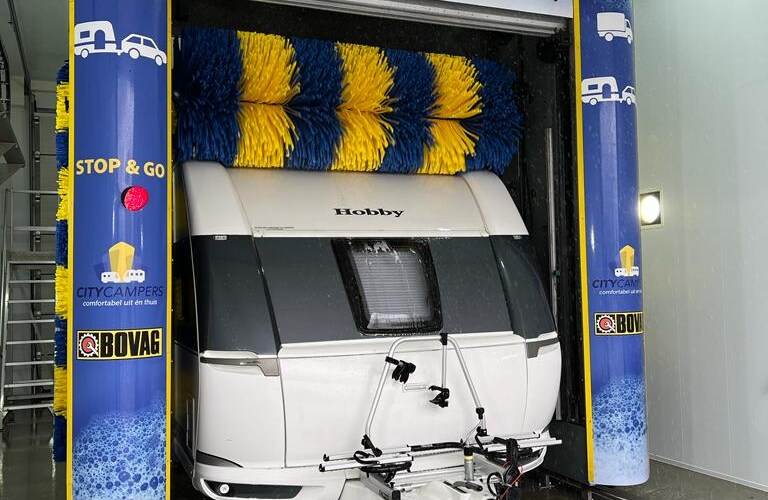 Camper wasstraat