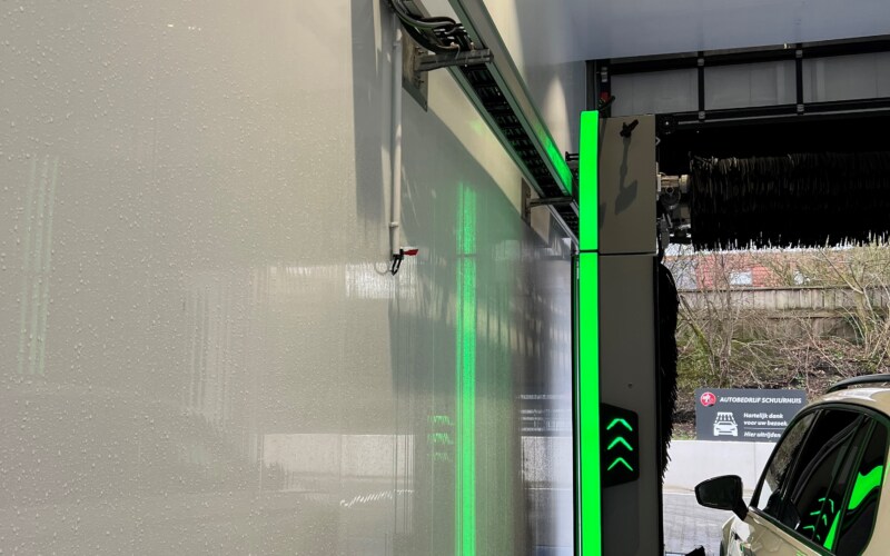 Wandpanelen autowasstraat
